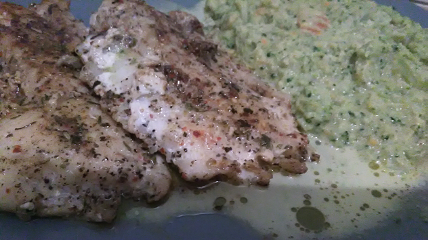 Coalfish & Fatty Vegetable Puree - KetoKookin'