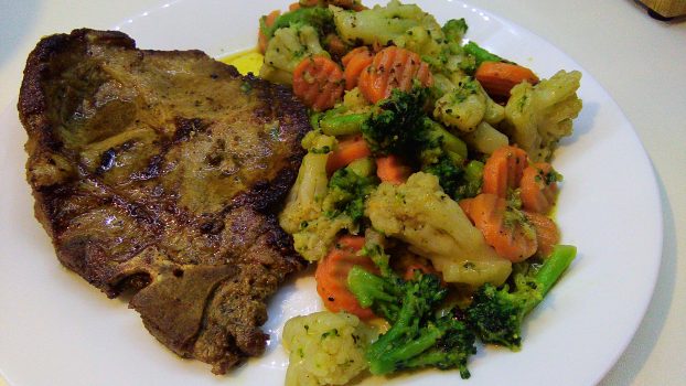 Spicy Lemon Marinated Pork Chop