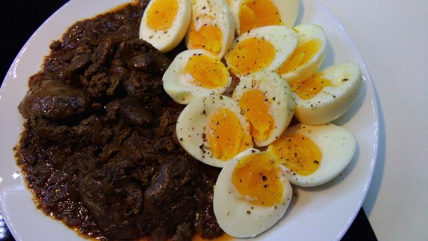 Sweet & Sour Chicken Liver - In Giblet Gravy Sauce - Recipe - KetoKookin'