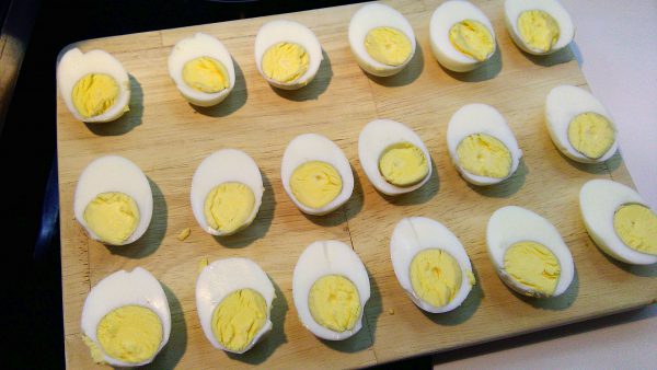 Boiled Egg Halves