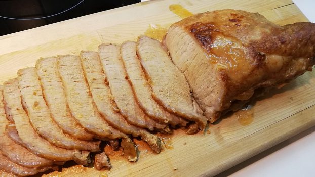 Oven Baked Pork Back