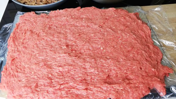 Spreaded Meatloaf Mixture